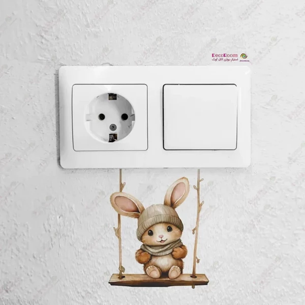 استیکر دیواری کلید و پریز  K4